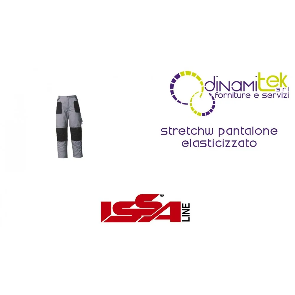 PANTS STRETCH WORK P-STRETCHW ISSA LINE Dinamitek 1