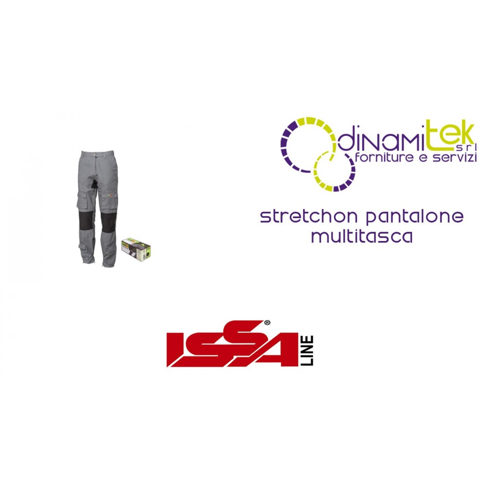 PANTALON DE TRAVAIL MULTITASCA STRETCHON ISSA LINE Dinamitek 1