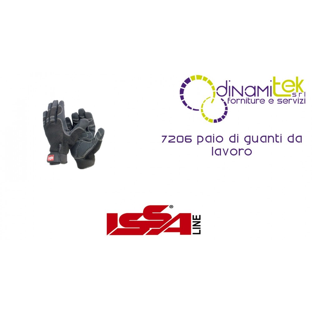 PAIRE DE GANTS DE TRAVAIL, 7206 ISSA LIGNE Dinamitek 1