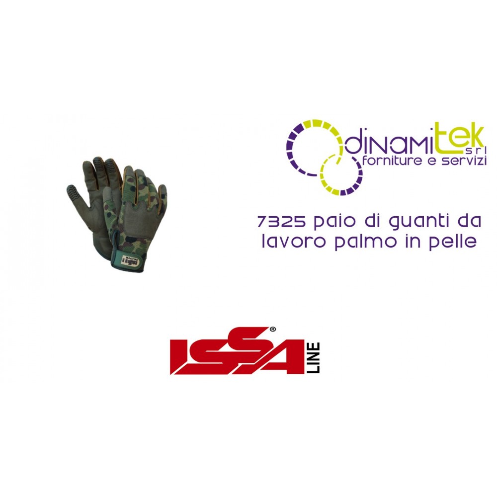 PAIO DI GUANTI DA LAVORO 7325 ISSA LINE Dinamitek 1
