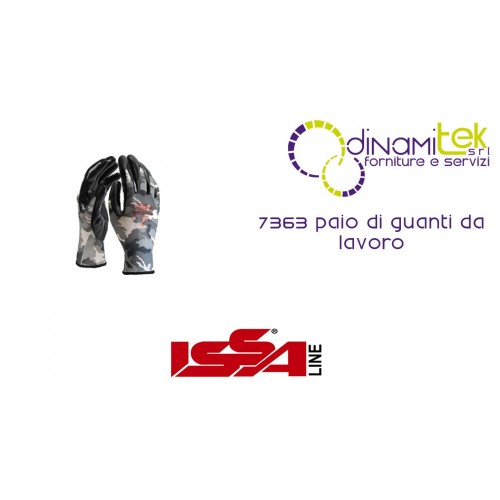 PAIO DI GUANTI DA LAVORO 7363 ISSA LINE Dinamitek 1
