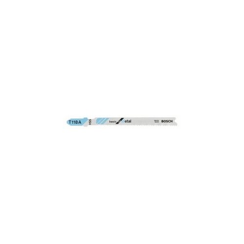 LAME POUR SCIE SAUTEUSE 5PCS T 118 A HSS BOSCH Dinamitek 2