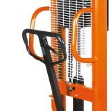 CARRELLO ELEVATORE PORTATA 1 T - ALTEZZA DI SOLLEVAMENTO 1600 MM GHHW 1000 UNICRAFT Dinamitek 6