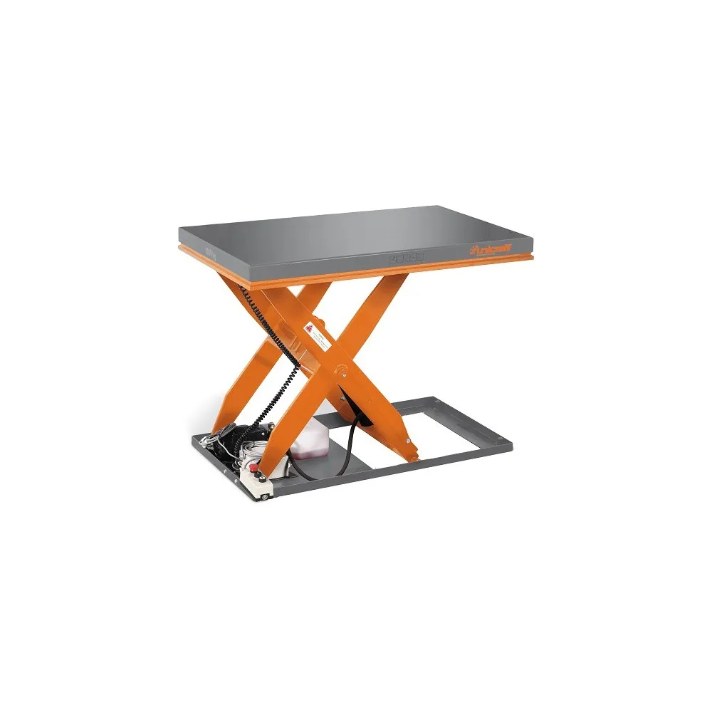 PLATAFORMA ELéCTRICA DE ELEVACIóN HIDRáULICO CAPACIDAD DE 2 T, ALTURA MIN/MAX 190/1010 MM SHT 2000 UNICRAFT Dinamitek 2