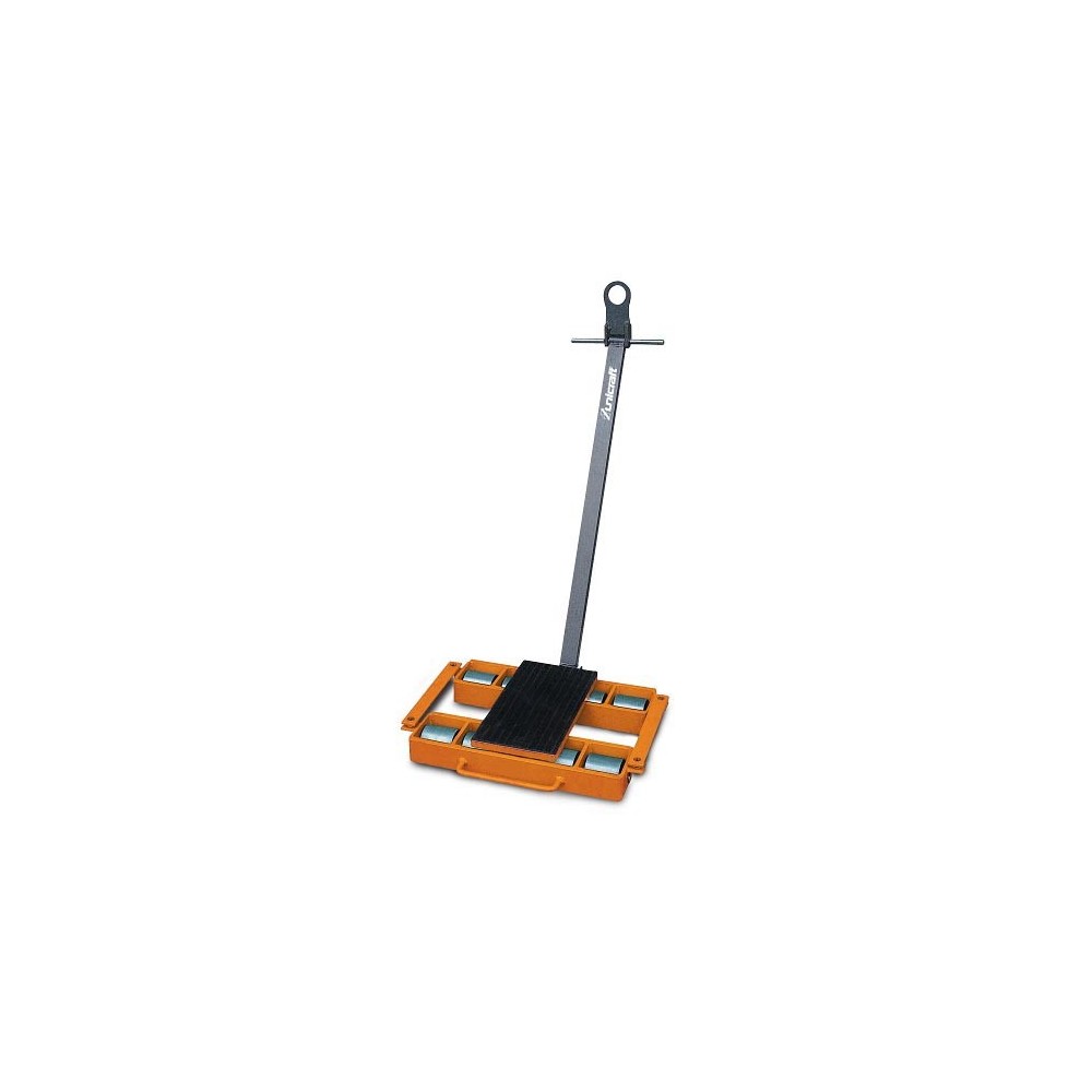 PATINS DE ROULEAU MM AVEC GOUVERNAIL, CAPACITé 12 T DIMENSIONS 640X566X115 TF 12 UNICRAFT Dinamitek 2