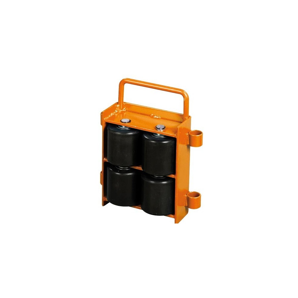 PATTINI A RULLI REGOLABILI PORTATA 6 T - KIT 2 PEZZI VTR 6 UNICRAFT Dinamitek 2