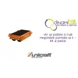 PATINES DE RODILLOS AJUSTABLE RANGO DE 12 T 2 PIEZA KIT VTR 12 UNICRAFT Dinamitek 1