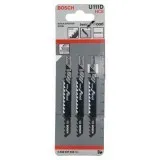 KLINGE, JIG SAH, 3PCS U 111 D HCS BOSCH Dinamitek 2