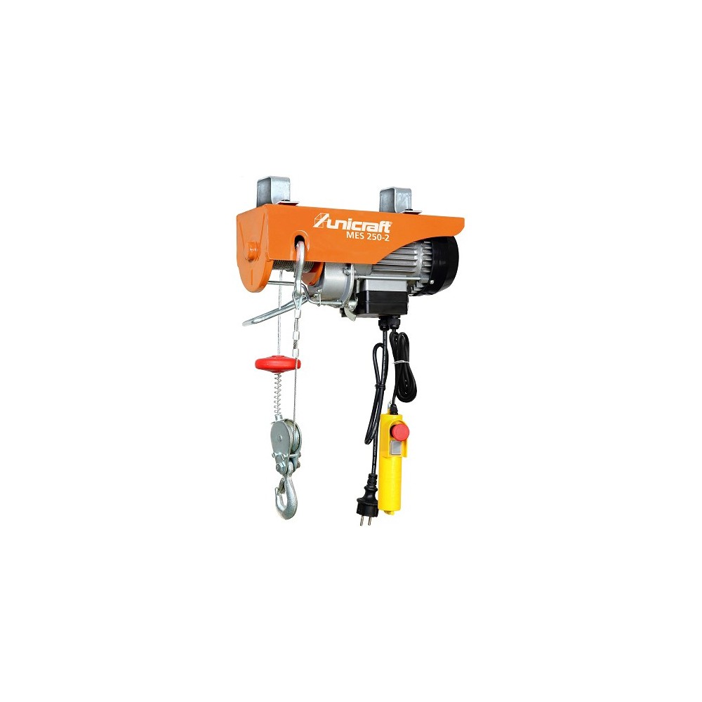MINI ELEKTRISCHE HEBEMASCHINE HEBEN FLASCHENZUG 250 KG MES 250-2 UNICRAFT Dinamitek 2