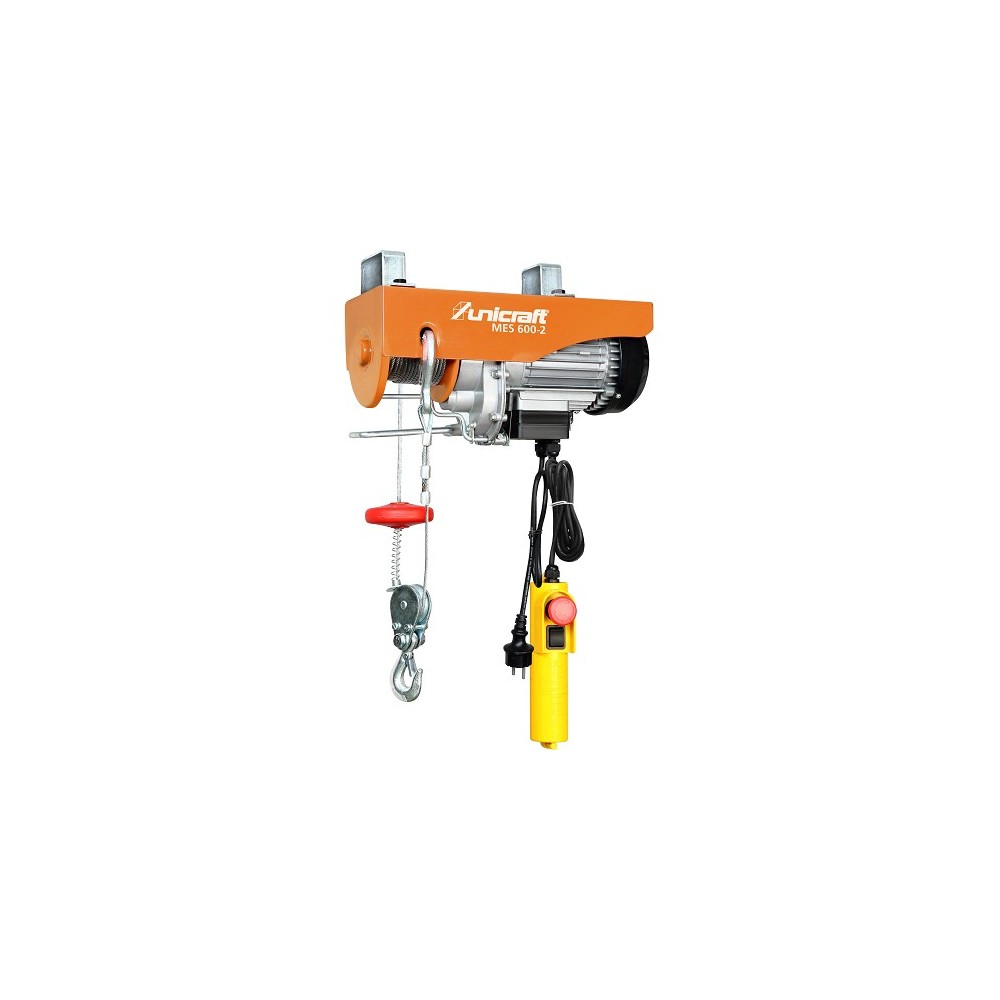 MINI ELECTRIC WINCH LIFTING POWER WITH PULLEY 300-600 KG MES 600-2 UNICRAFT Dinamitek 2
