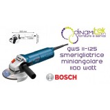 MOLINILLO DE MINIANGOLARE 1100 VATIOS GWS 11-125 BOSCH Dinamitek 1