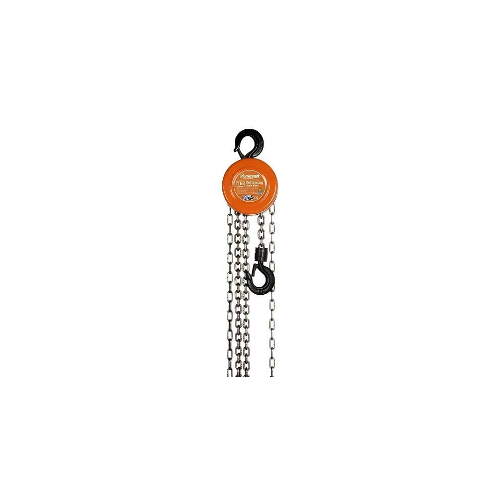 POLIPASTO DE CADENA CAPACIDAD DE 2 T ALTURA DE ELEVACIóN ES DE 2500 MM K 2000 UNICRAFT Dinamitek 2