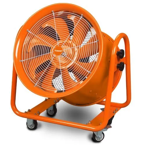 VENTILATEUR PORTABLE 2000 W DéBIT D'AIR MAX DE 240 M3/MIN POIDS 64 KG MV 60 UNICRAFT Dinamitek 2