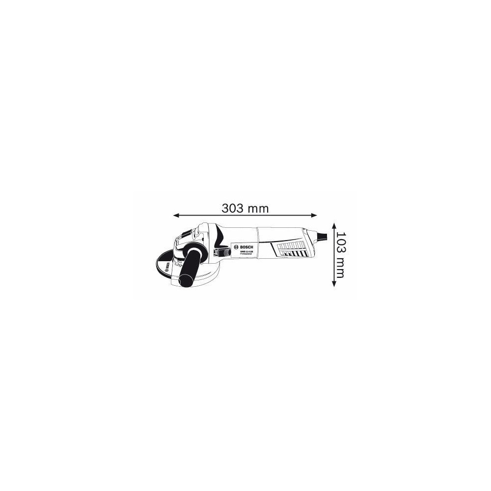 MOLINILLO DE MINIANGOLARE 1100 VATIOS GWS 11-125 BOSCH Dinamitek 3