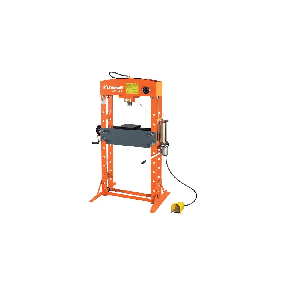 PRESSE HYDRAULIQUE FORCE DE COMPRESSION DE 50 T WPP 50 E UNICRAFT Dinamitek 2