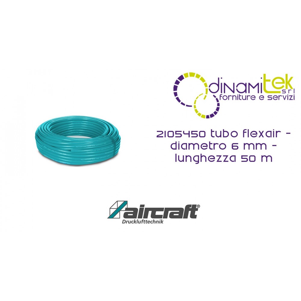 TUBE "FLEXAIR", DIAMèTRE 6 MM, LONGUEUR 50 M 2105450 AIRCRAFT Dinamitek 1