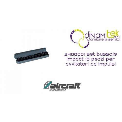 SET DE COMPAS IMPACT DE 10 PIèCES TOURNEVIS IMPULSION 2400001 AIRCRAFT Dinamitek 1