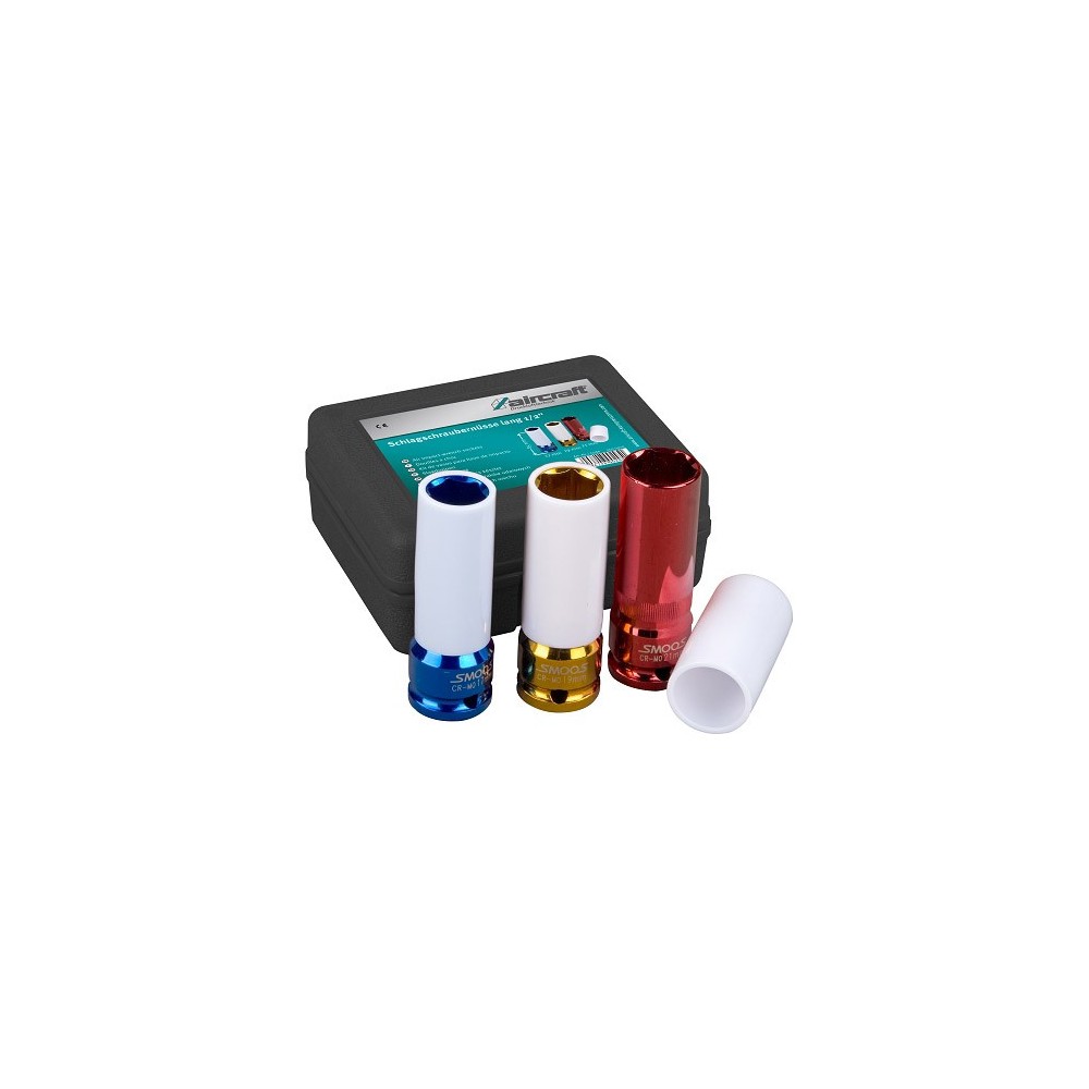 ENSEMBLE DE 3 BAGUES RECOUVERT DE TéFLON POUR LES JANTES EN ALLIAGE - 1/2" 2400010 AIRCRAFT Dinamitek 2
