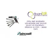 SETZEN SIE DEN MEIßEL UNIVERSAL FüR KLEIN-MAUERWERK ARBEITEN - SCHAFT 10 MM - 3000 U / MIN MHU AIRCRAFT Dinamitek 1