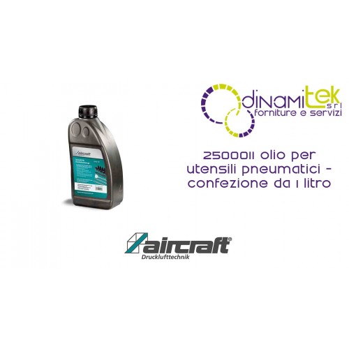 HUILE POUR OUTILS PNEUMATIQUES PACK DE 1 LITRE 2500011 AIRCRAFT Dinamitek 1