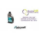 OLIO PER UTENSILI PNEUMATICI 2500011 AIRCRAFT CONFEZIONE DA 1 LITRO Dinamitek 1