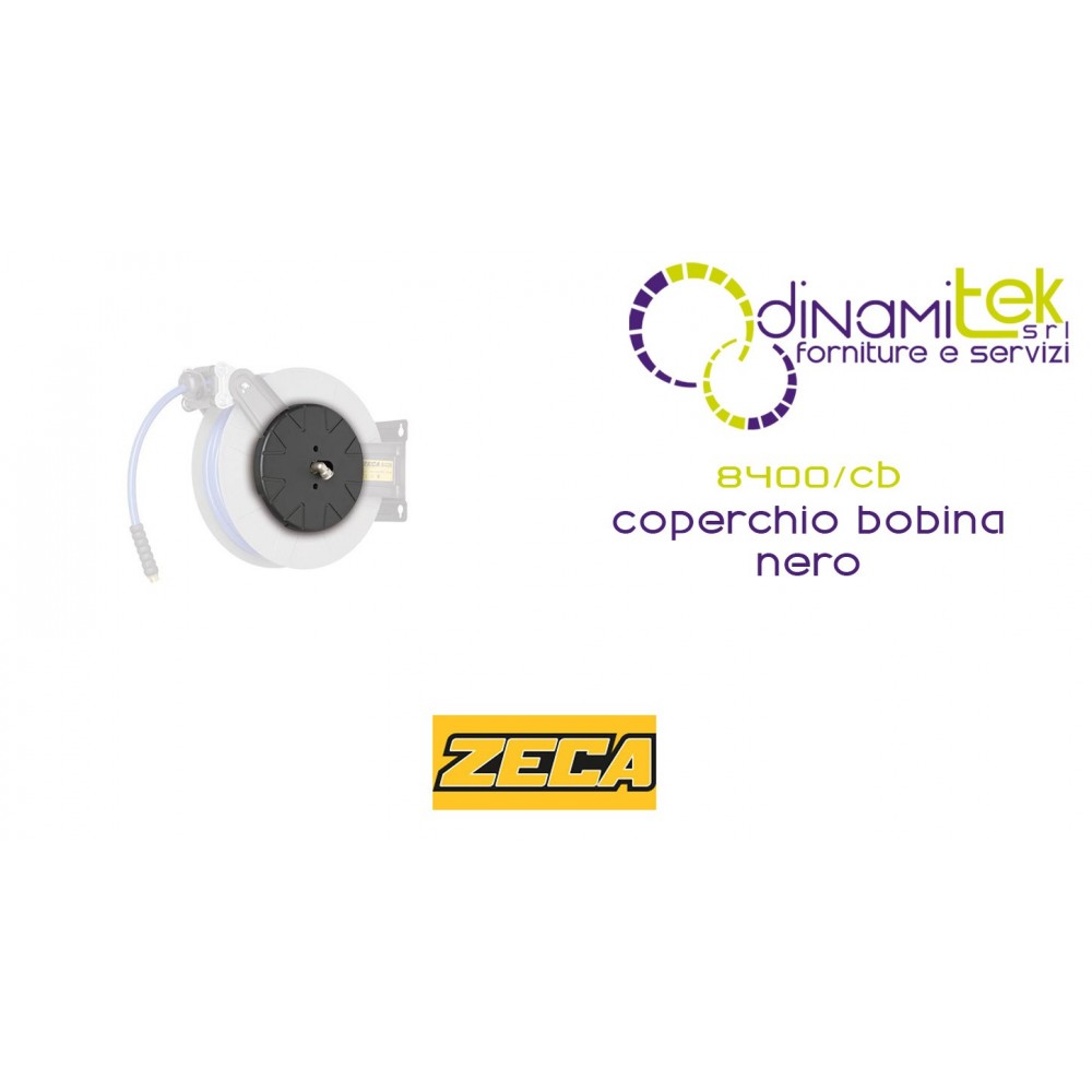 8400/CB COVER REEL ZECA BLACK FOR HOSE REELS SERIES 8400 Dinamitek 1