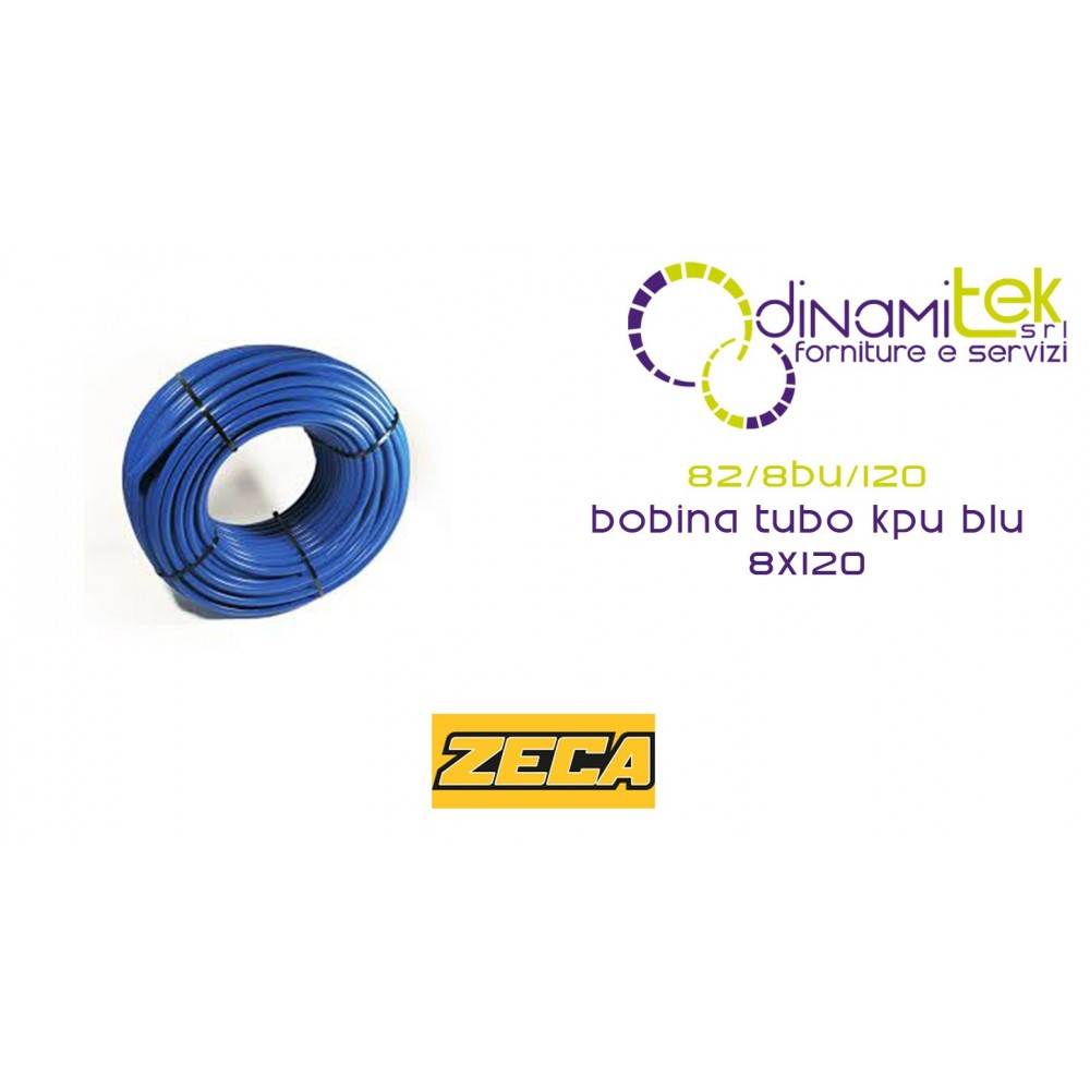 82/8BU/120 BOBINE ZECA TUBE KPU BLEU 8X120 Dinamitek 1