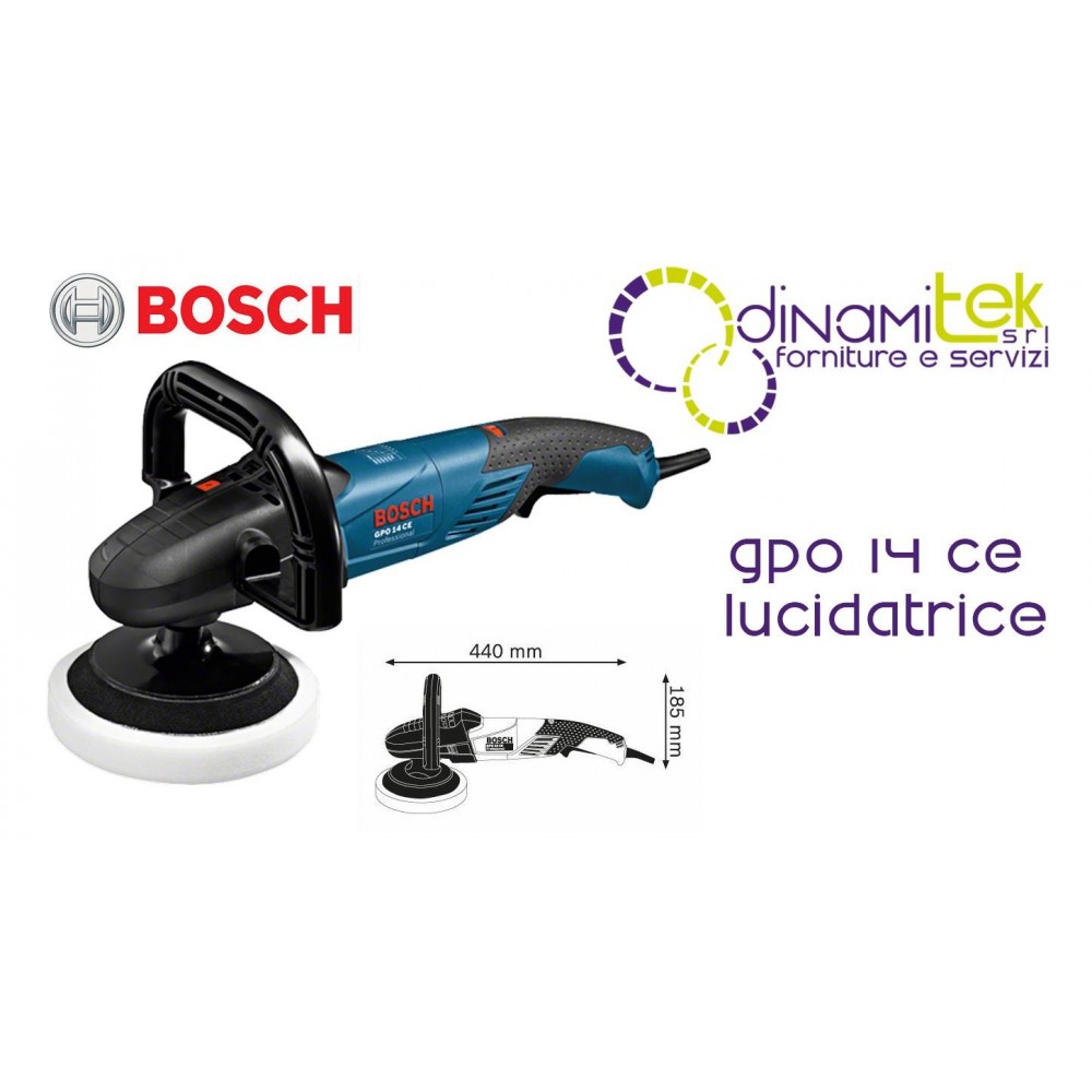 POLISHING MACHINE GPO 14 CE BOSCH Dinamitek 1