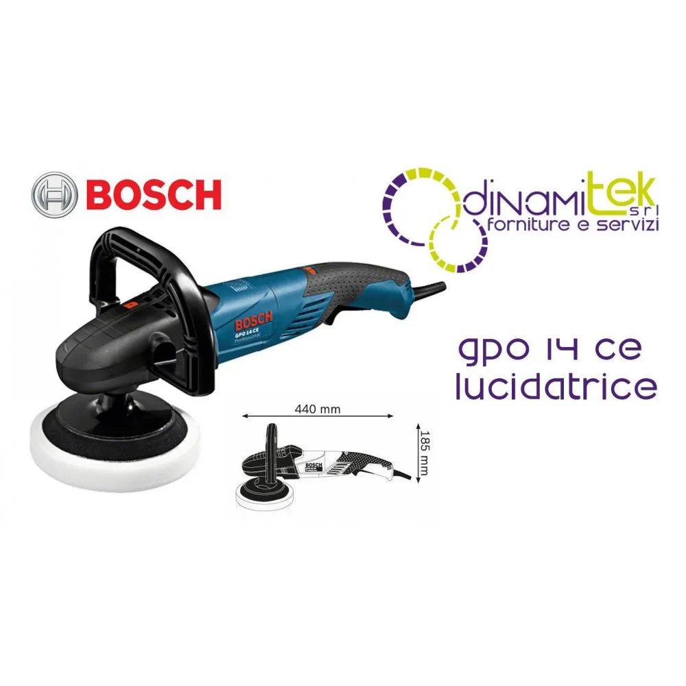 PULIDO DE LA MáQUINA GPO 14 CE BOSCH Dinamitek 1