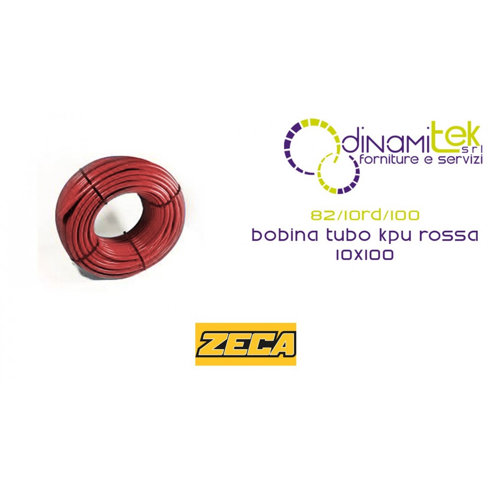82/10RD/100 REEL ZECA TUBE KPU RED 10X100 Dinamitek 1