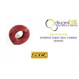 82/10RD/100 CARRETE DE ZECA TUBO KPU ROJO 10X100 Dinamitek 1