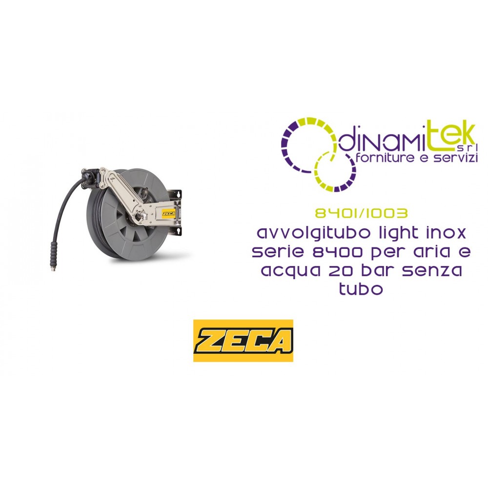 8401/1003 DéVIDOIR DE TUYAU LUMIèRE INOXYDABLE ZECA SéRIE 8400 POUR L'AIR ET DE L'EAU à 20 BAR-SANS TUYAU Dinamitek 1