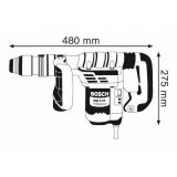 DEMOLITION HAMMER-ANGRIFF SDS-MAX GSH 5 CE BOSCH Dinamitek 3