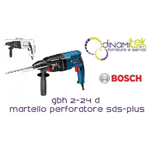 HAMMER BOHRER SDS-PLUS SET-TIPPS TRIBUT GBH 2-24 D BOSCH Dinamitek 1
