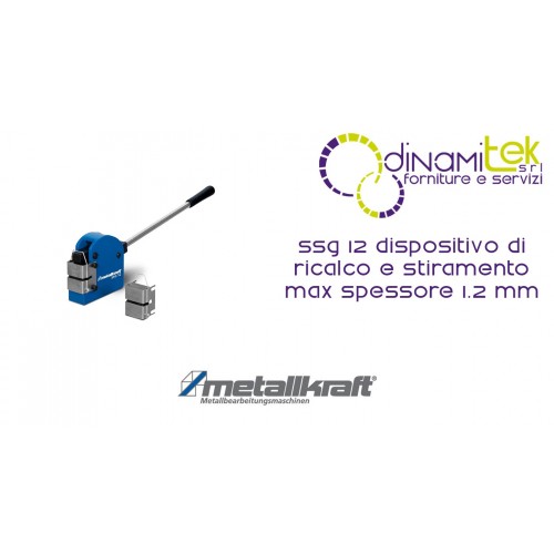 DISPOSITIF DE REPéRAGE ET D'éTIREMENT MAX éPAISSEUR 1,2 MM SSG 12 METALLKRAFT Dinamitek 1