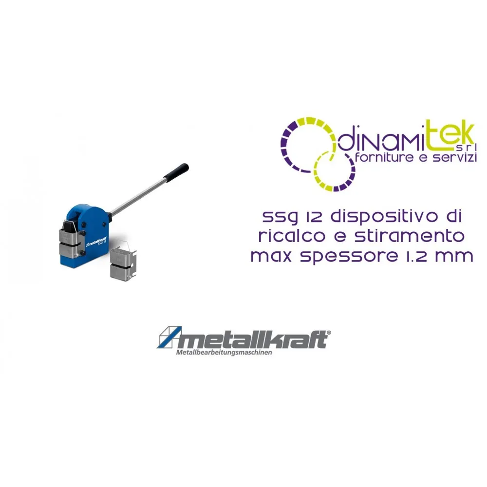 GERäT DER ABLAUFVERFOLGUNG UND STRETCH-MAX DICKE 1,2 MM SSG 12 METALLKRAFT Dinamitek 1