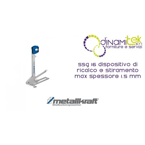GERäT DER ABLAUFVERFOLGUNG UND STRETCH-MAX DICKE 1,5 MM SSG 16 METALLKRAFT Dinamitek 1