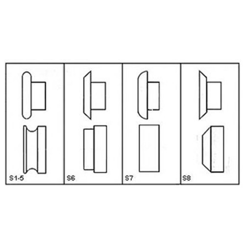 LA BORDEADORA MANUAL ROLLO LONGITUD 140 MM SBM 140-12 METALLKRAFT Dinamitek 3