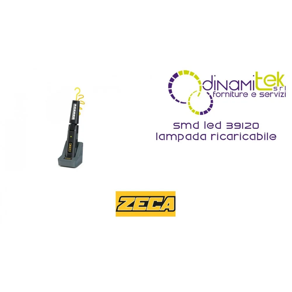 39120 RECARGABLE LáMPARA DE ZECA INALáMBRICO Dinamitek 1