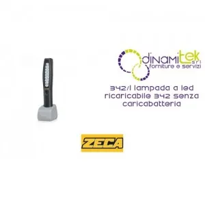 342/L LED LAMP RECHARGEABLE 342 ZECA WITHOUT A CHARGER Dinamitek 1
