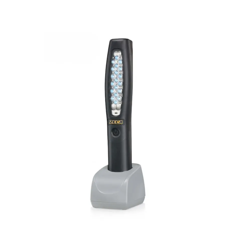 342/L LAMPADA A LED RICARICABILE 342 ZECA SENZA CARICABATTERIA Dinamitek 2
