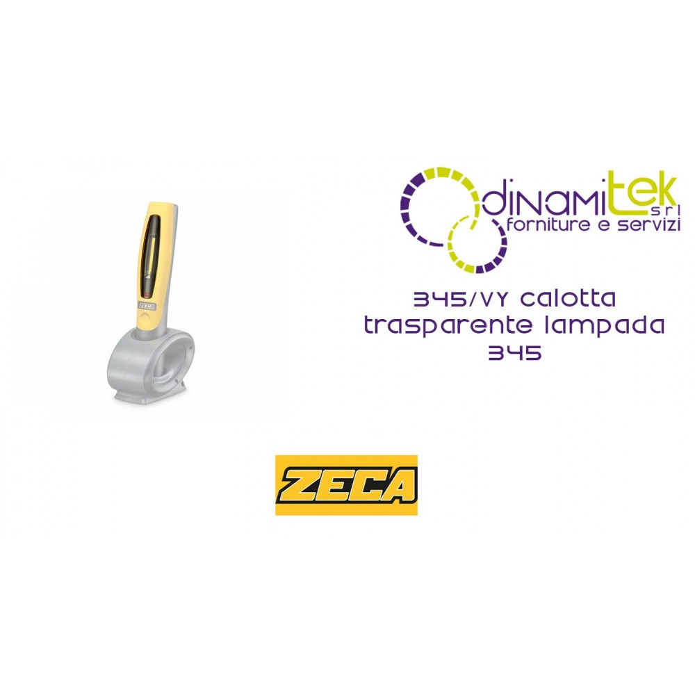 345/VY TRANSPARENTE KAPPE ZECA ERSATZLAMPE 345 Dinamitek 1