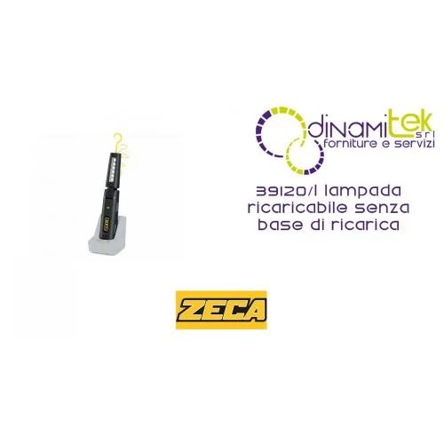 39120/L RECHARGEABLE LAMPE DE ZECA SANS BASE DE CHARGEMENT Dinamitek 1