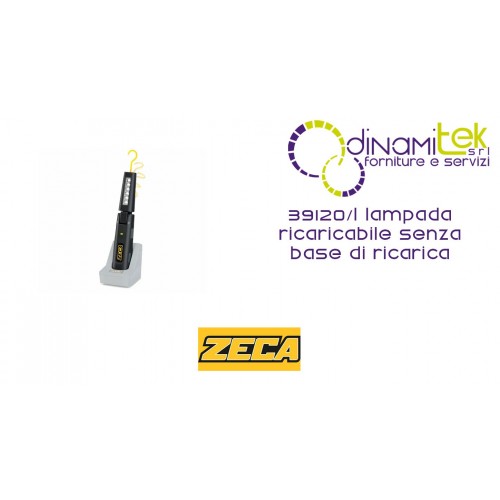 39120/L WIEDERAUFLADBARE LAMPE ZECA OHNE LADESTATION Dinamitek 1