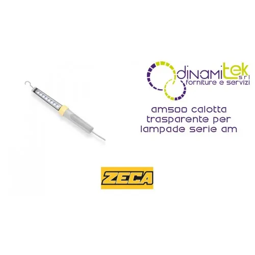 AM500 BOUCHON TRANSPARENT ZECA REMPLACEMENT DE LAMPES, DE SéRIE AM Dinamitek 1
