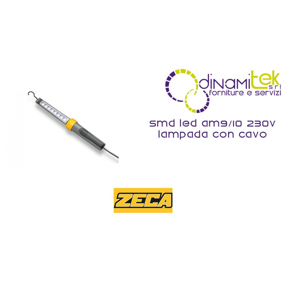 SMD LED LáMPARA CON CABLE AM9/10 230V ZECA Dinamitek 1