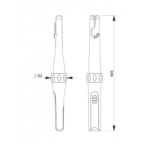 SMD-LED-LAMPE MIT KABEL AM9/10 230V ZECA Dinamitek 3
