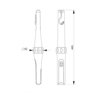 SMD-LED-LAMPE MIT KABEL AM9/10 230V ZECA Dinamitek 3