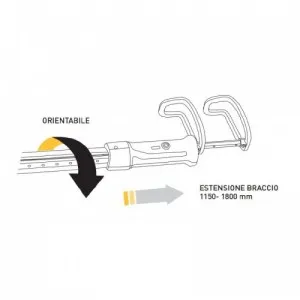 39900/K KIT DE BRAZO DE EXTENSIóN ZECA LáMPARA SOTTOCOFANO 39900 Dinamitek 3