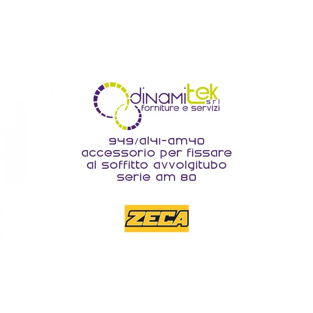 949/AL41-AM40 ACCESORIO ZECA PARA SUJETAR EL TECHO CARRETE DE LA MANGUERA DE LA SERIE AM 80 Dinamitek 1